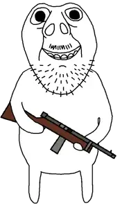 Brunetto with a Beretta Model 38.png