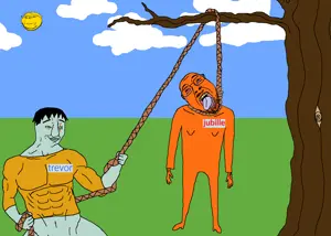 squidward tentacles, bernd, chudjak, gapejak, hanging troonjak, troonjak, wholesome soyjak, 3soyjaks, ack, arm