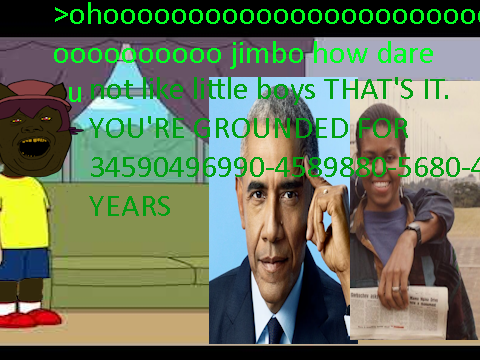 niko (oneshot), alicia, slopjak, barack obama, caillou, full body, goanimate, greentext, hair, michael obama