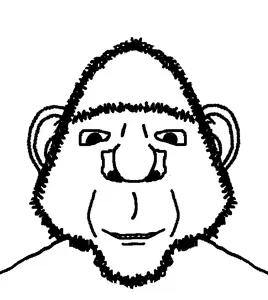 impish, impish soyak ears, ishish front, ishish soyak ears, big ears, big nose, ear, front view, hairy, imp