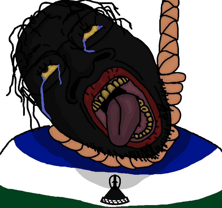 bernd, hanging troonjak, troonjak, ack, aliased, big lips, big nose, brown eyes, crying, glasses