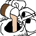 unknown, yt emote jaks, drink, drinking, emoticon, glasses, hands, mug, open mouth, soy