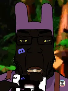 markiplier soyjak, /qa/ (soyjak.party), brown skin, jungle, circus 2, the jax maid lover