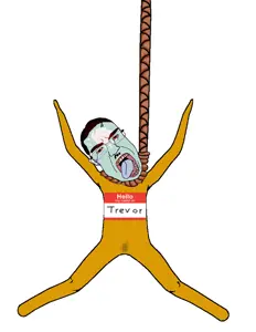 chudjak, patrick, animated, bloodshot eyes, crying, ear, glasses, hanging, open mouth, rope