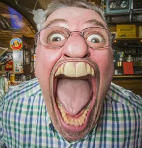bernd, irl soyjaks, bernd schmidt, big eyes, big nose, brown eyes, buck teeth, deformed, distorted, edited