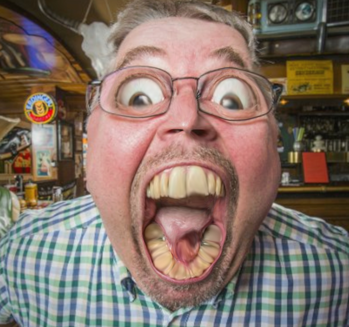 bernd, boat rammer, irl soyjaks, bernd schmidt, deformed, distorted, eyebrows, glasses, irl soy, looking at you