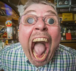 bernd, oh my god she is so attractive, irl soyjaks, bernd schmidt, deformed, distorted, eyebrows, glasses, irl soy, looking at you