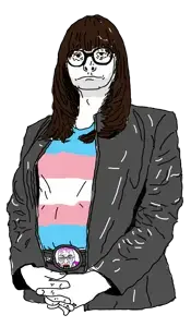 rupturejak, unknown, serious, tranny, trans, transdayofremembrance, transparent background, transgender pride flag