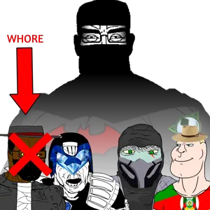 SoyBooru.com - 146301 - 5soyjaks armor bandage blond blue_eyes brazil buff clothes dunchenman_(user) epx7fclhdrp_(namefag) flag_rio_grande_do_sul gaucho gill_koyim_(namefag) glasses green_skin grey_shirt grin hat iris judge_gem_(namefag) ma.png