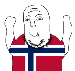 norwegian, flubbert, arms up, clothes, norway, stubble, tongue, white background, norway