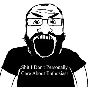 markiplier soyjak, science lover, black shirt, clothes, shit i dont personally care about, shit nobody cares about, shitnobodycaresabout, sidpca, text, uncolored skin