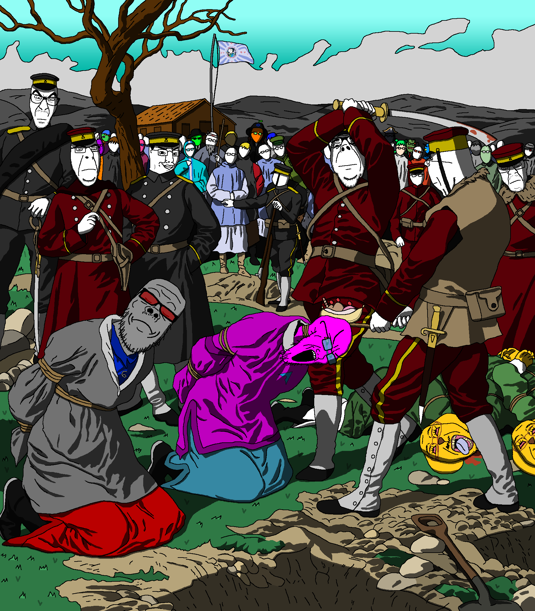 admin 6, admin thrembo, dan, nate higgers, a24 slowburn soyjak, alicia, bernd, chudjak, cobson, dubbbzjak