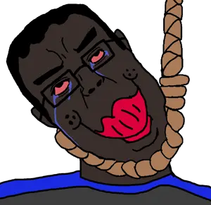 jake, a24 slowburn soyjak, chudjak, a24 slowburn chudjak, jartycuck, natejak, ack, black skin, bloodshot eyes, crying