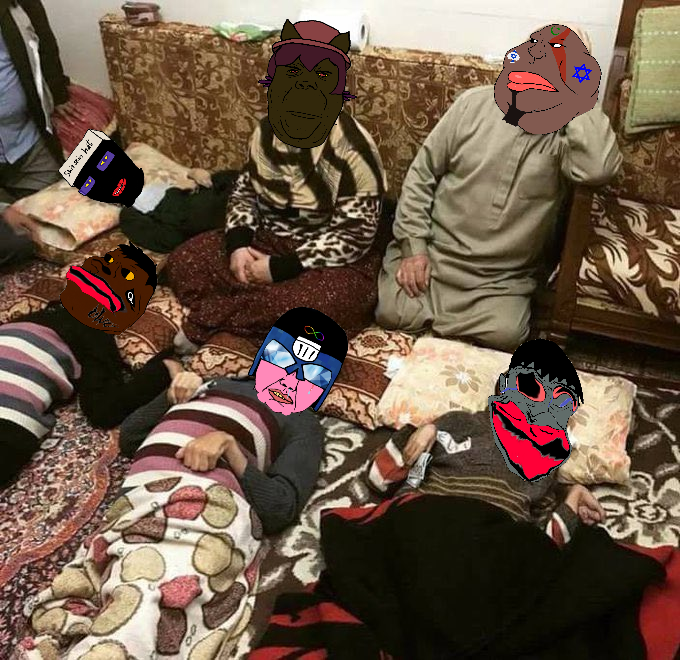 niko (oneshot), squidward tentacles, alicia, chudjak, kuzjak, meximutt, brazilaryan, brazilmutt, chudjak front, chuzjak
