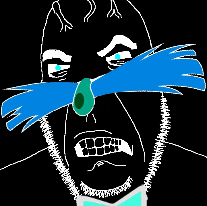 dr. eggman, sonic the hedgehog, cobson, angry, bald, black background, blue eyes, bowtie, bushy eyebrows, clenched teeth