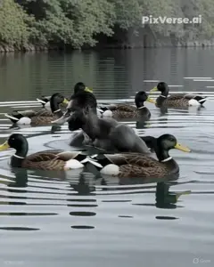 gigachad, beard, chad, duck, gigaduck, gray skin, moving