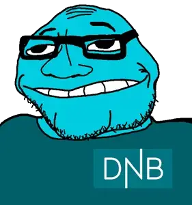 smugjak, lakuse, bald, chin, dnb, glasses, logo, smirk, soyjak, stubble