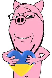 gapejak, wholesome soyjak, animal, arm, closed mouth, country, ear, flag, glasses, hands