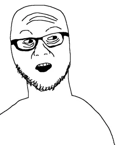 spritejak, beard, eyes, glasses, neck, suprised, teeth