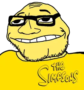 smugjak, lakuse, bald, chin, glasses, logo, smirk, soyjak, stubble, transparent background