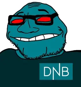 smugjak, lakuse, bald, chin, dark, dnb, dun and bradstreet, evil, glasses, logo