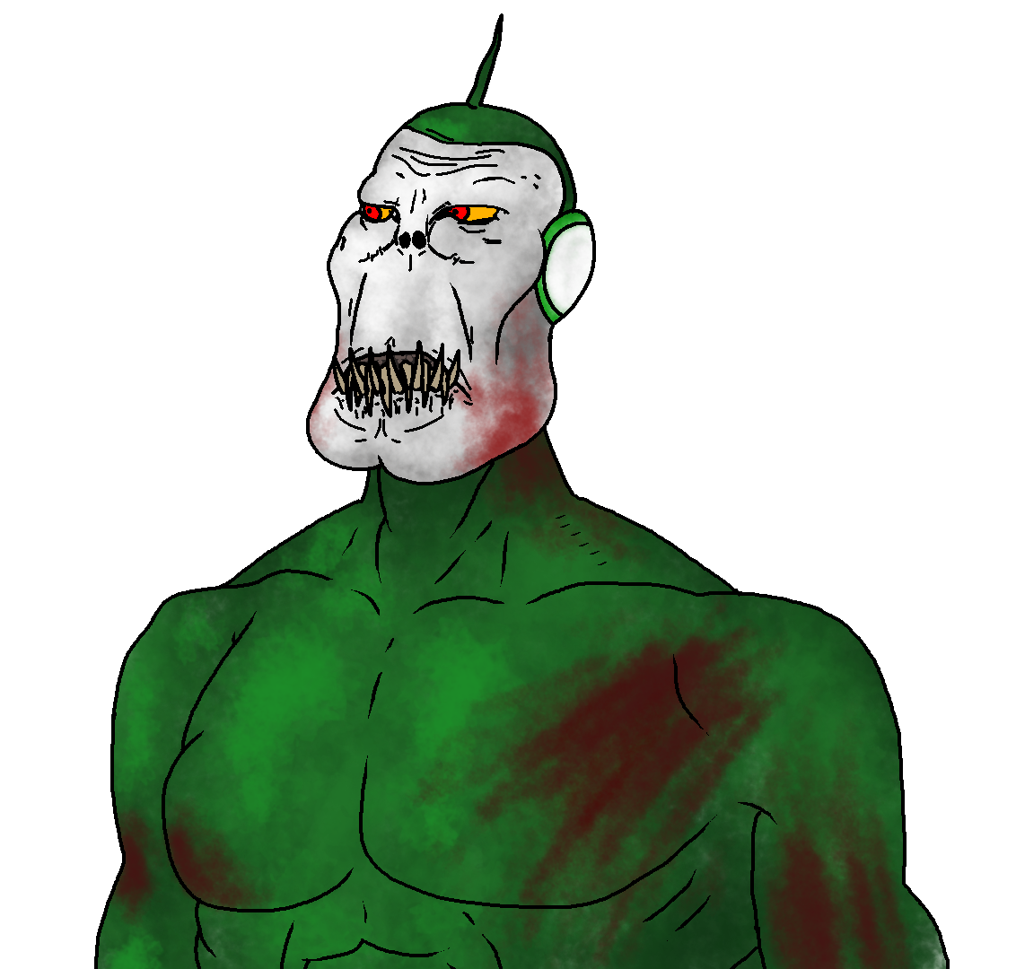 meximutt, mexibrute, muttverse, angry, antenna, autism, blood, blood from mouth, bloodshot eyes, brute