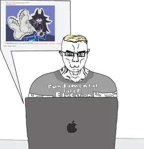 SoyBooru.com - 143642 - black_skin bug fly fpe fpedo fundamental_paper_education macbook muscles smelling subvariant_chudjak_front subvariant_muscular_chud thread uwu variant_chudjak yellow_sclera.png