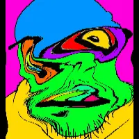 feraljak, colorjak, angry, animated, content aware, crazed, deformed, glasses, mustache, open mouth