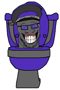 SoyBooru.com - 141846 - brown_hair closed_mouth eyebrows gums hair looking_at_you male_09 series_skibidi_soyjaks skibidi skibidi_toilet skibidi_toilet_3 smile stubble teeth toilet variant_feraljak white_background.jpg