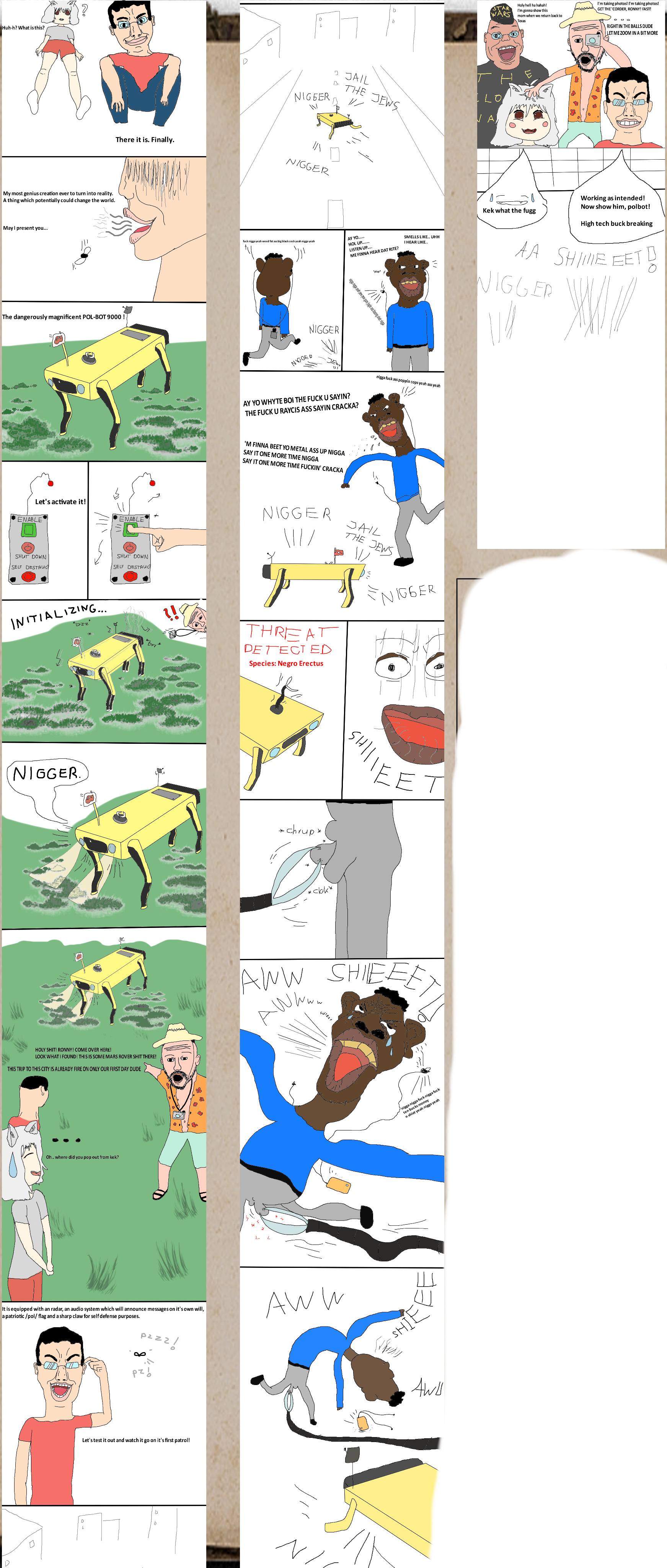 momiji inubashiri, sheeeit, chudjak, two pointing soyjaks, unknown, anime, black skin, chud, clothes, cock and ball torture