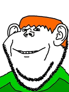 SoyBooru.com - 18851 - badge clothes ear hair nate smile soot_colors soyjak soyjak_party stubble variant_impish_soyak_ears yellow_hair.png