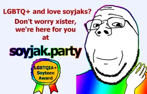 gapejak, wholesome soyjak, arm, colorful, gay, gradient, hands, lgbt, rainbow, smile