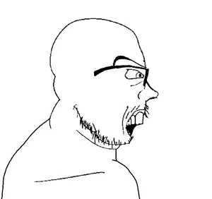 feraljak, feralside, body, fixed, glasses, jacksepticeye, neck, nose, open mouth, side view