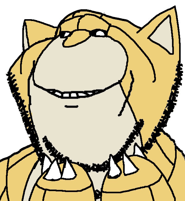 impish soyak ears, gotta 'jak 'em all, beard, cat ears, chin, claw, ear, ears, grin, hands on face