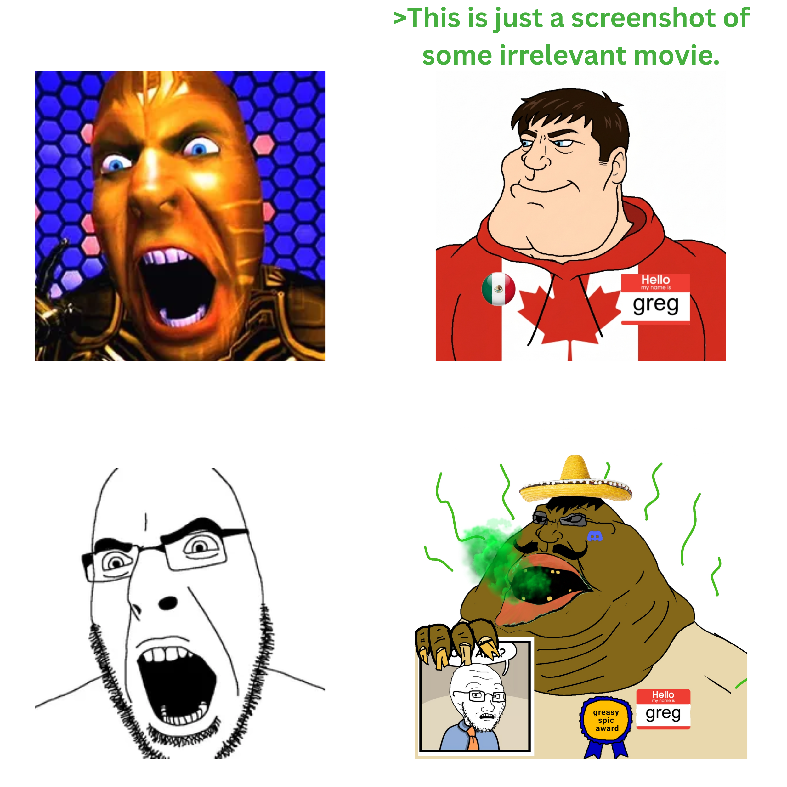 cobson, meximutt, soyak, mexiaryan, award, bad breath, bald, beard, brown skin, burp