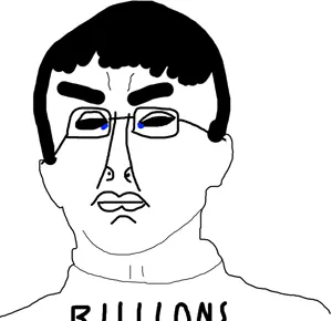 chudjak, its over, billions must, chud, crying, hirasawa susumu, its over (phrase), japan, not a soyjak, text