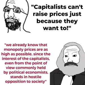 shitskintrannypedophilebraphog, wojak, bartender, beard, capitalism, communism, glasses, gray hair, karl marx, politics