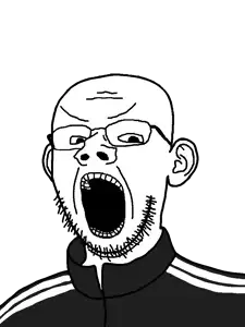 gapejak, kuzjak, gapekuz, fusionjaks, angry, clothes, ear, glasses, looking at you, open mouth