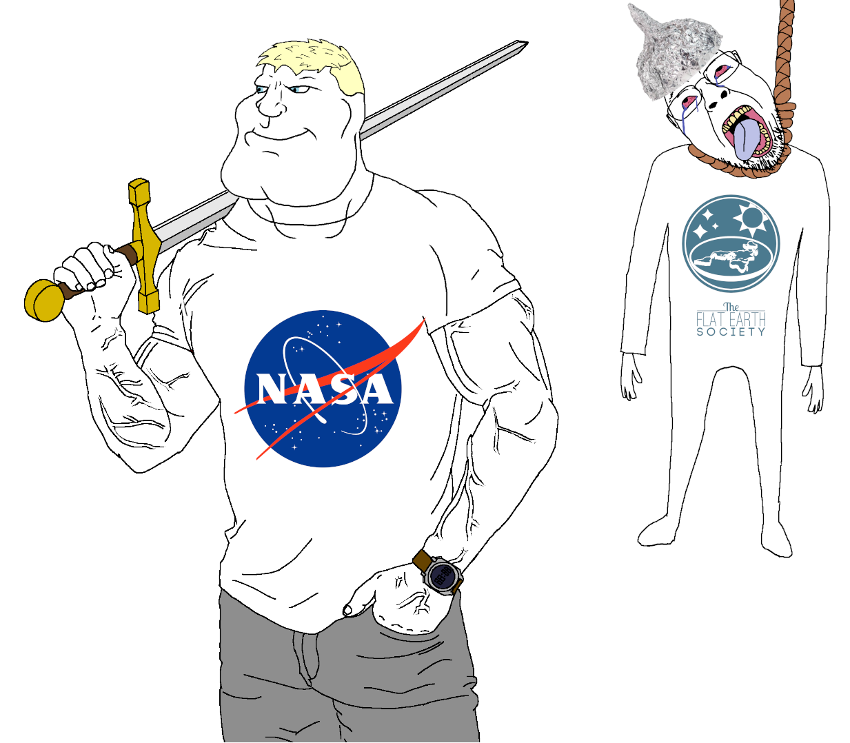 bernd, meximutt, mexiaryan, aryan, 2soyjaks, a10 eyes, ack, ack!, blonde hair, bloodshot eyes