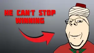 SoyBooru.com - 146729 - arrow black_eyes glasses green_skin grey_background hair looking_at_you meta_namefags open_mouth red_arrow red_text soyjak stubble text trevor_(user) variant_gapejak.jpg