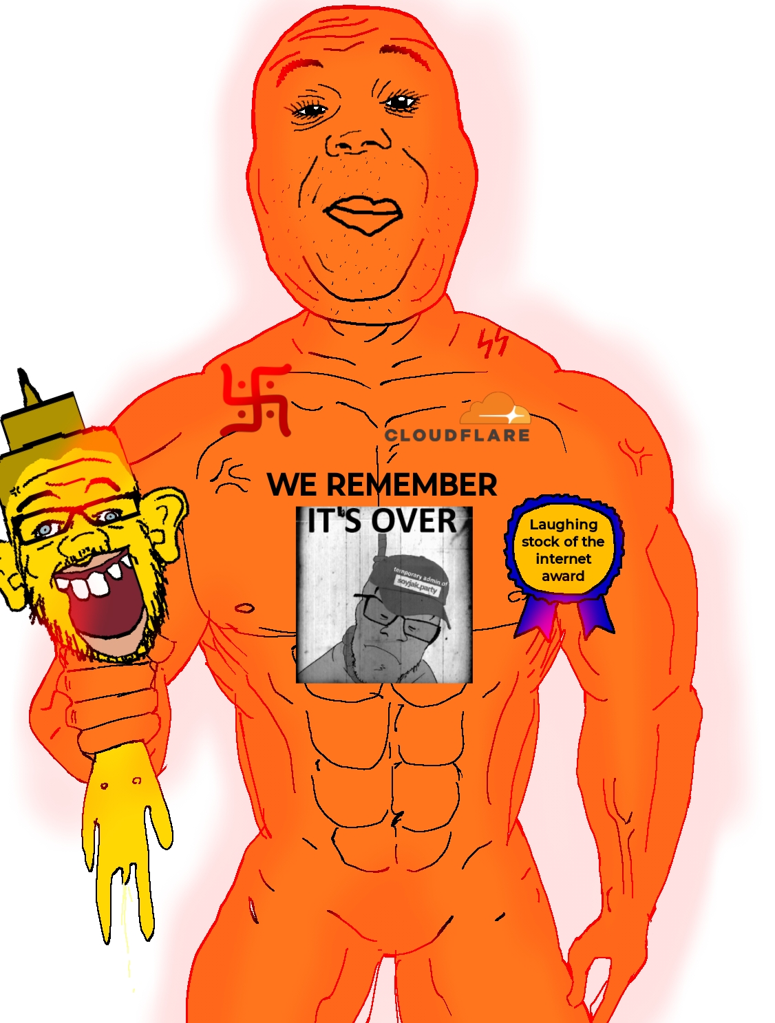 kurwa bobr, sheeeit, a24 slowburn soyjak, alicia, feraljak, kurwa24, award, buff, choke hold, cloudflare
