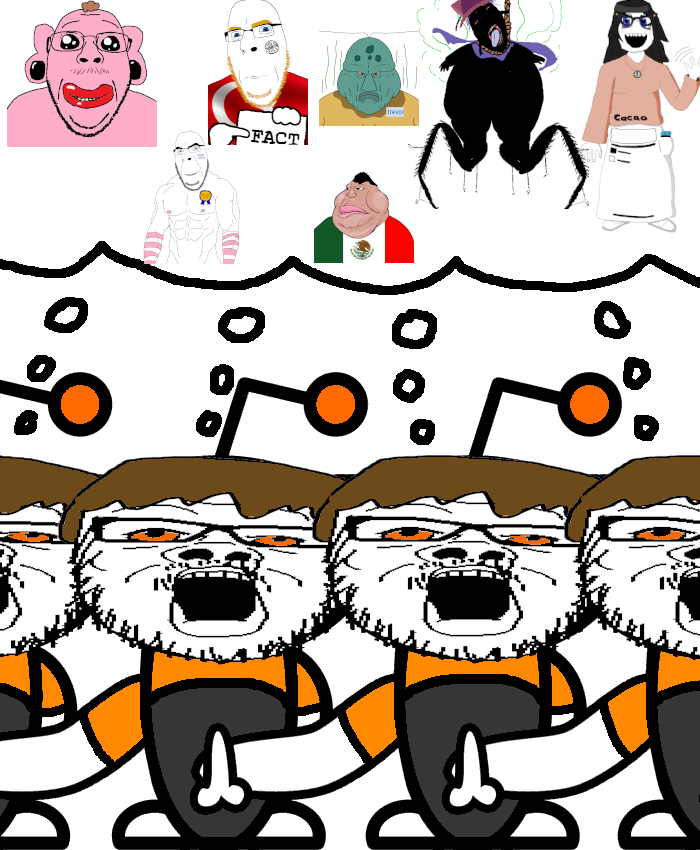 dan, soytan, a24 slowburn soyjak, bernd, cobson, disgusting trevorcreature, meximutt, hanging troonjak, troonjak, natejak