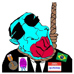 femquote, chudjak, jartycuck, patrick, 3dgifmaker, ack, animated, award, big lips, blue skin
