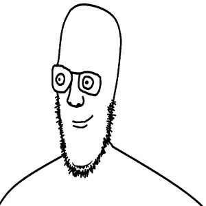 headjak, beard, better template, closed mouth, ias, smile, stubble