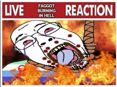 faggot burning.jpg