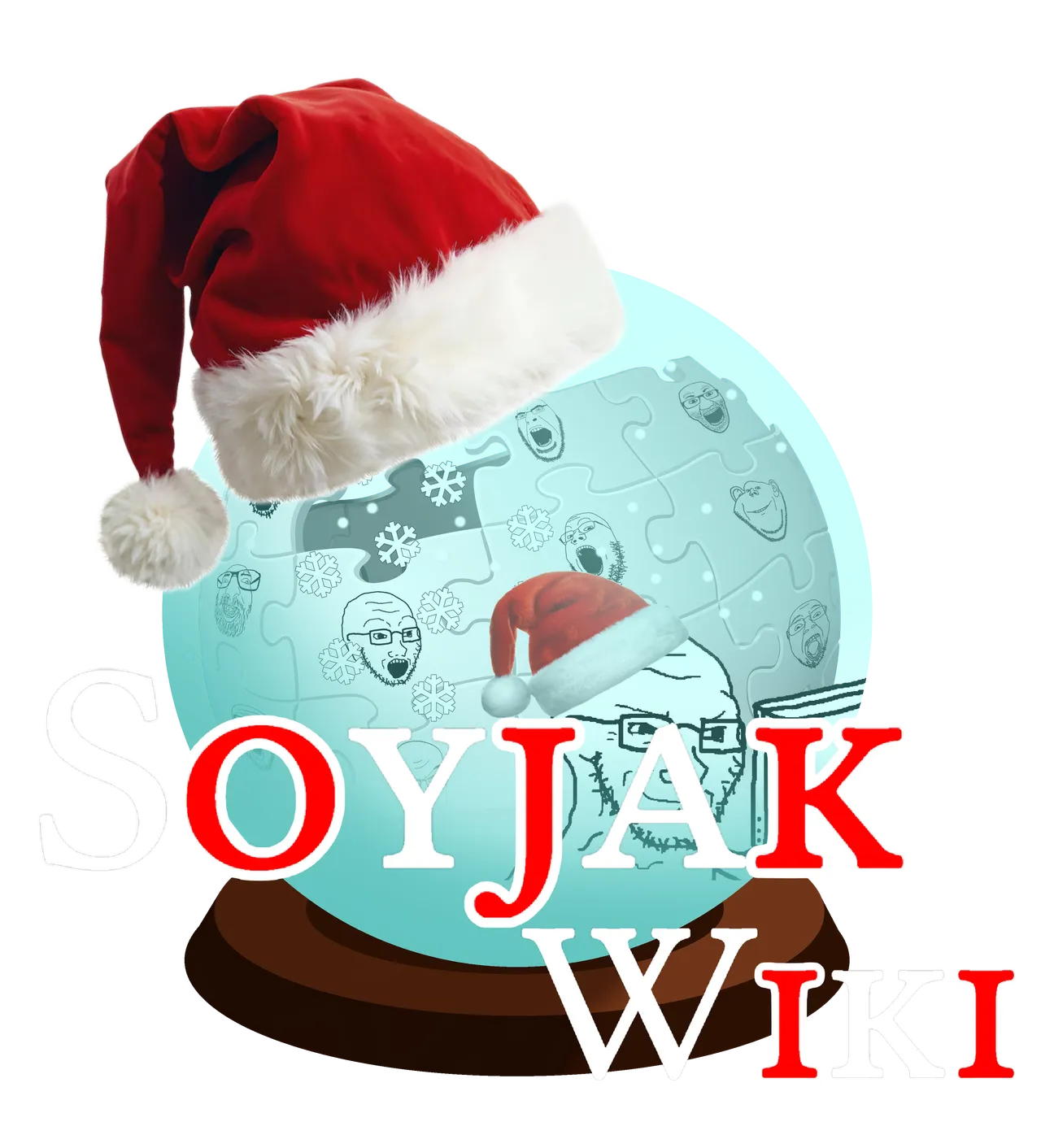 bernd, cobson, el perro rabioso, gapejak, impish soyak ears, israeli soyjak, soyak, soyak (smug), beard, christmas