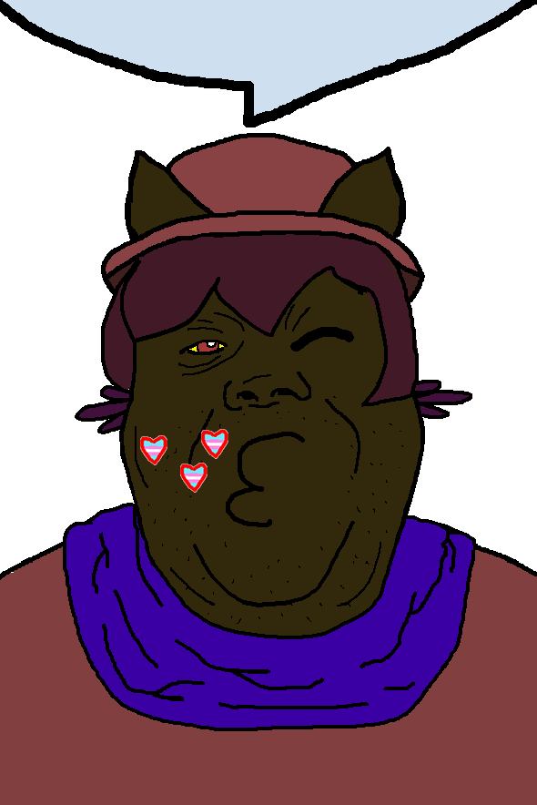 alicia, the many faces of jimbrap, blinking, brown skin, heart, jimbrap, jimbraphog, kiss, oneshot pedo nigger, oneshotfag