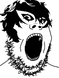 gapejak, amamiya ren, anime, glasses, hair, mask, megami tensei, open mouth, persona, soyjak
