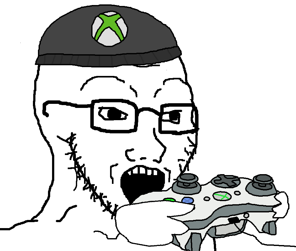 soyak, animated, bald, clothes, controller, eyebrows, forehead lines, glasses, hands, hat