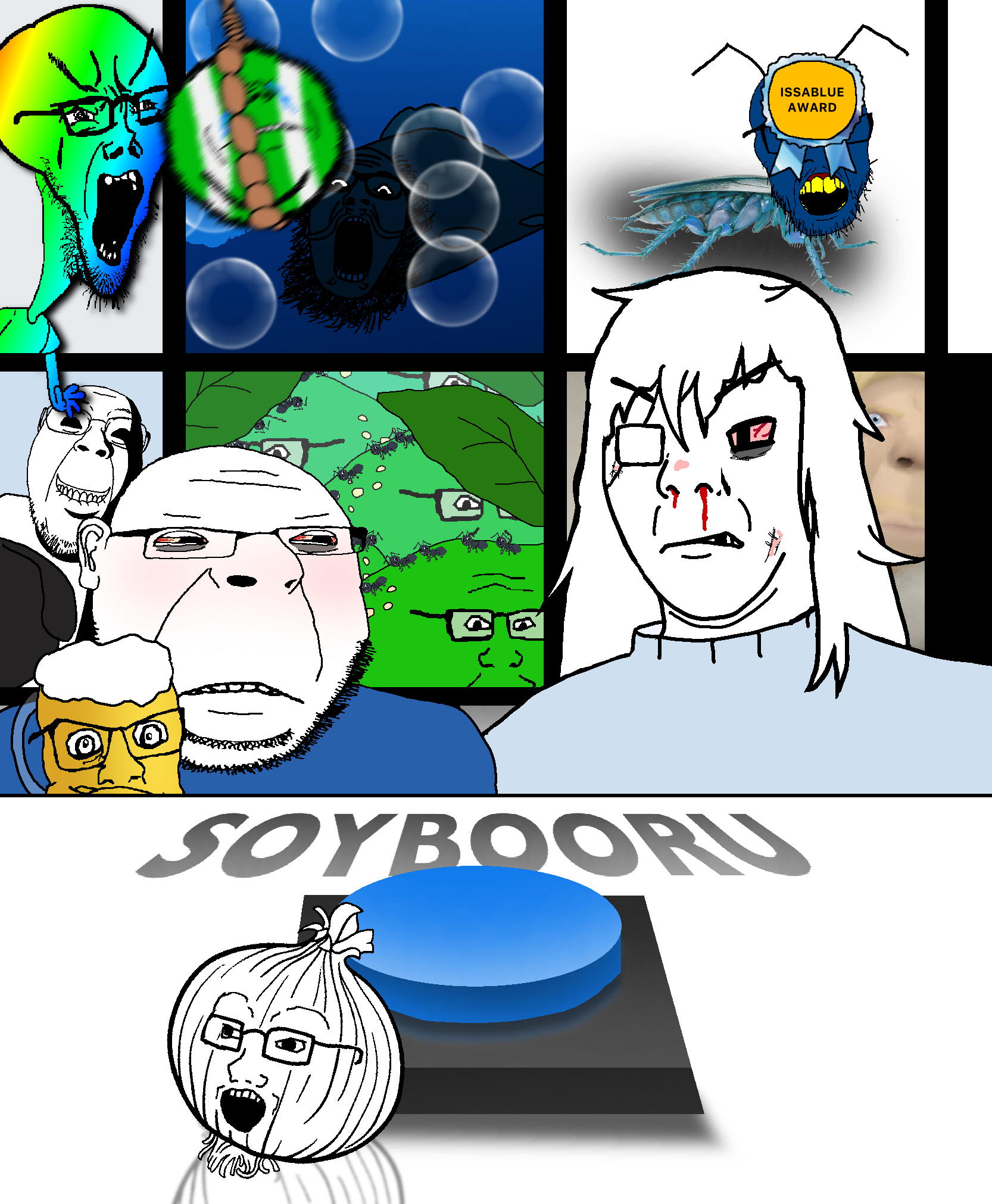 bernd, cobson, feraljak, gapejak, ignatius, kuzjak, markiplier soyjak, soyak, commiepedotroon, condiment